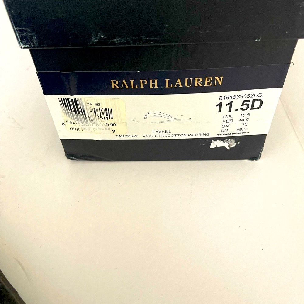 Ralph Lauren Men’s Black slippers - Picture 2 of 8